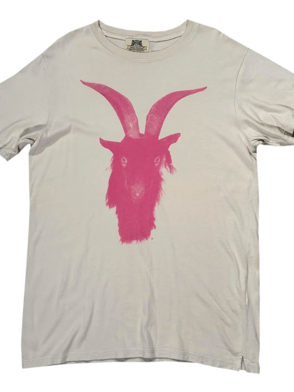 Vintage Juicy Couture Goat Head T Shirt (Size)